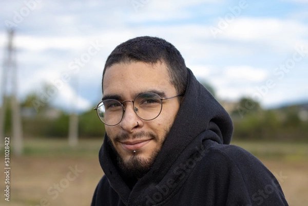 Obraz young man from front smiling