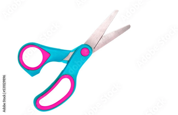 Obraz school or office scissors isolated on png