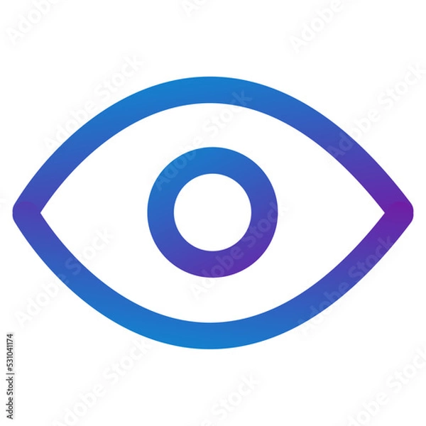Fototapeta eye icon