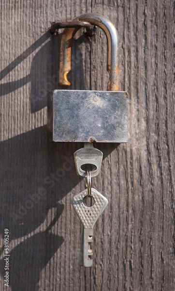 Obraz old lock
