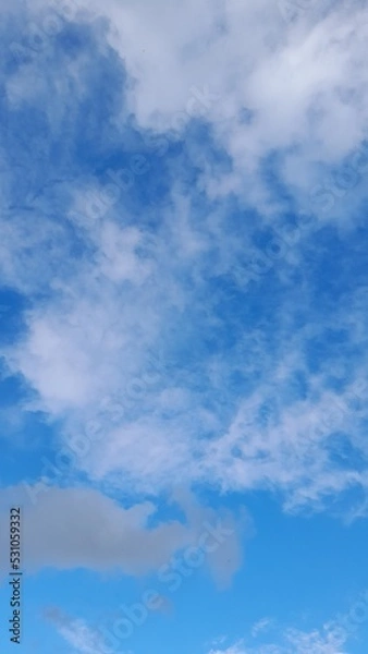 Fototapeta blue sky with clouds