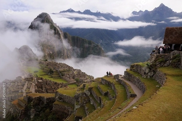Obraz Machu Picchu im Morgennebel