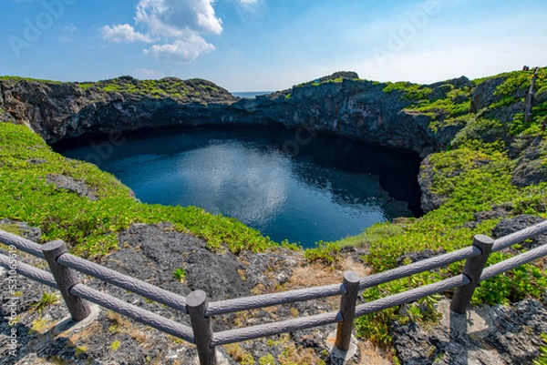 Obraz 通り池　伊良部島