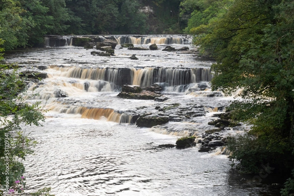 Fototapeta Upper falls at Aysgarth.