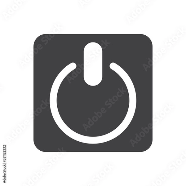 Obraz power button icon