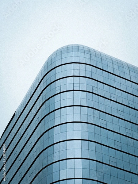 Obraz modern glass building