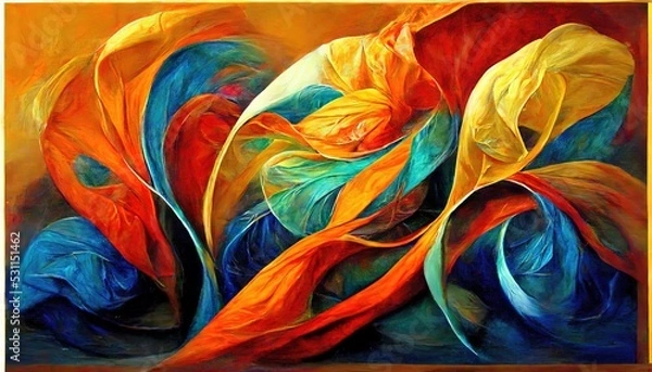 Obraz Abstract background decoration 3D modern texture background