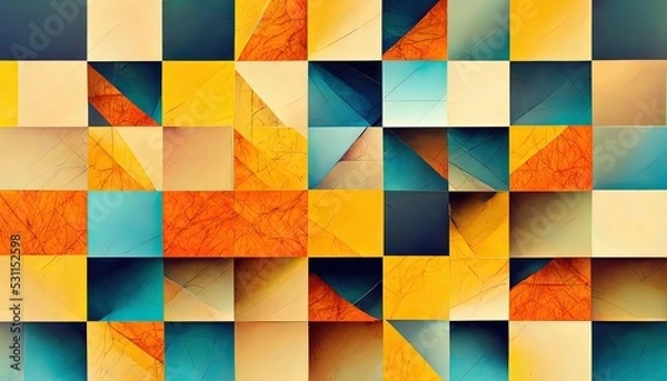 Obraz Abstract background decoration 3D modern texture background