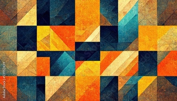 Obraz Abstract background decoration 3D modern texture background