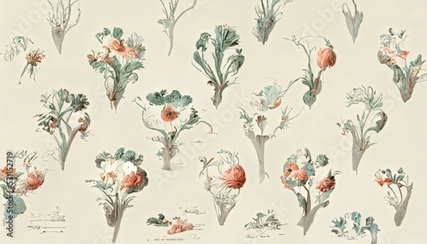 Obraz Abstract background decoration 3D modern texture background