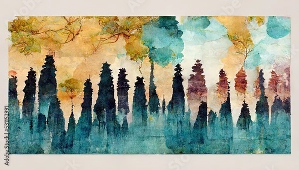 Obraz Abstract background decoration 3D modern texture background