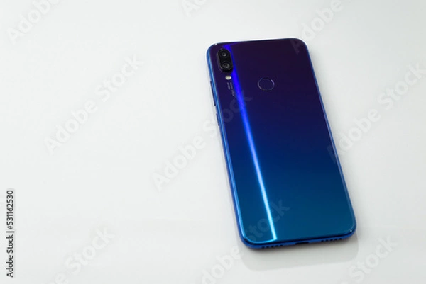 Obraz blue mobile phone