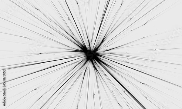 Fototapeta gray background with black light abstract