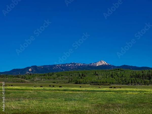 Obraz Mountain range