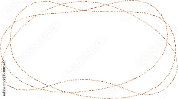 Obraz Organic circular shape