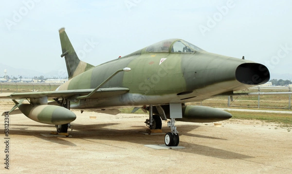 Obraz old fighter jet