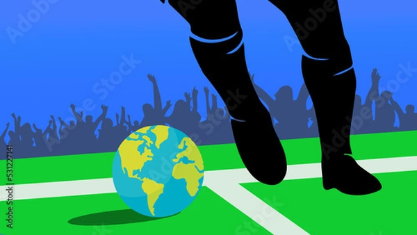 Obraz World Cup 2022 4K Wallpaper