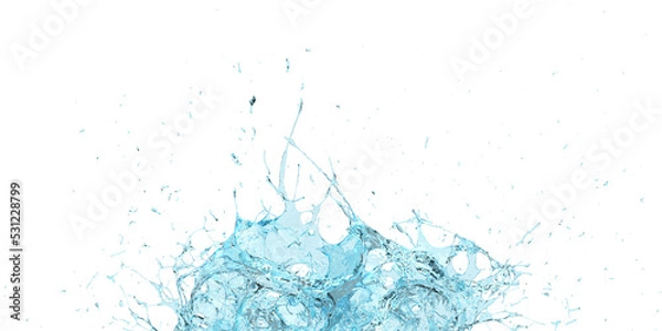 Fototapeta Water splash background