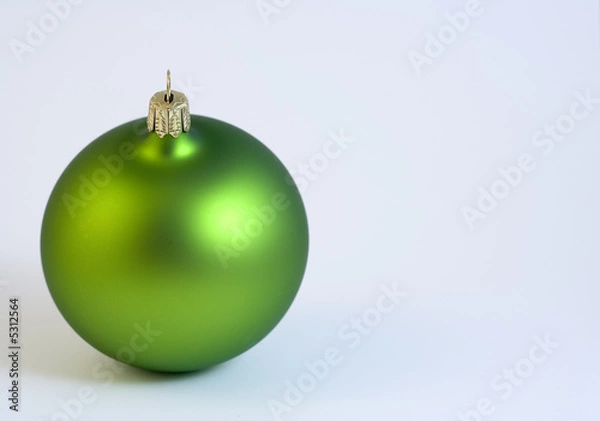 Obraz Christbaumkugel grün 2