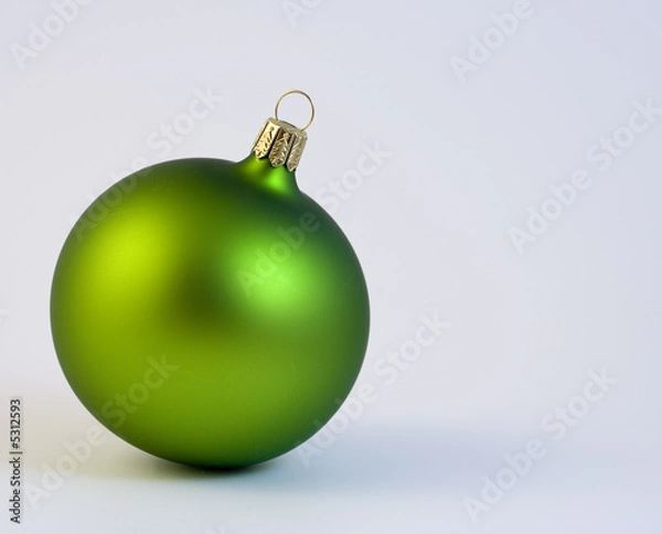 Obraz Christbaumkugel grün 3