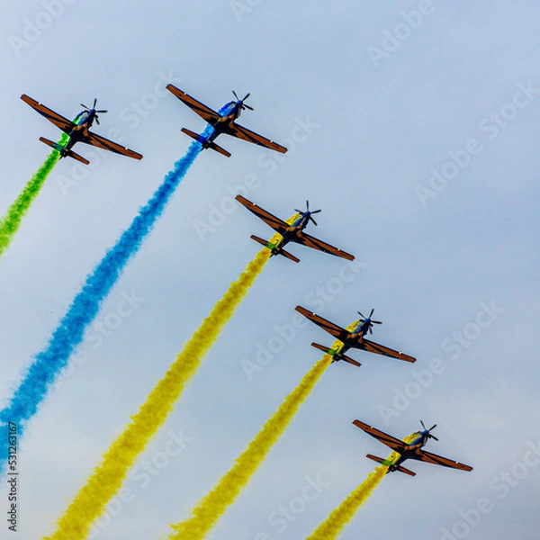 Obraz Esquadrilha da Fumaça