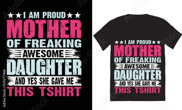 Obraz Mother t-shirt design Template