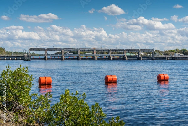 Fototapeta View of Franklin Locks
