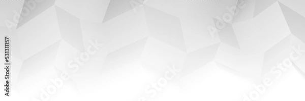Fototapeta Broken guilloche light grey surface by thin lines. Subtle pattern