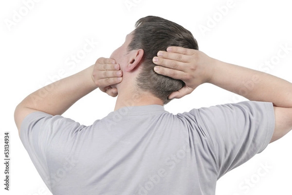 Obraz massage and crack neck