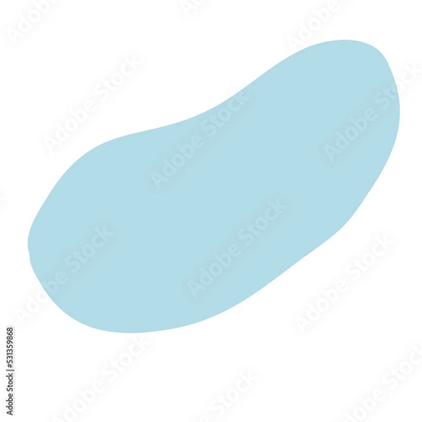 Obraz Abstract blob organic modern shape background