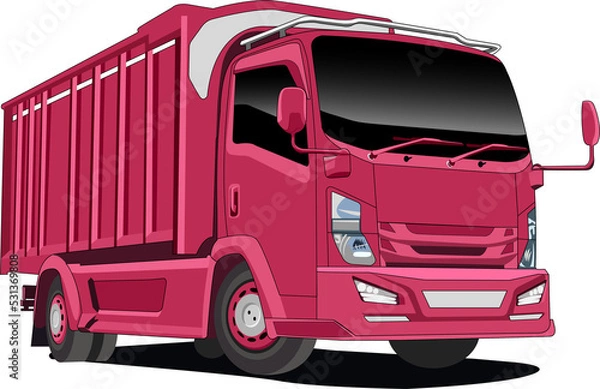 Obraz TRUCK PINK