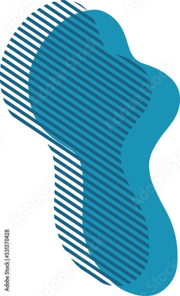 Fototapeta Abstract Shapes Background
