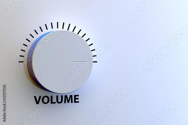 Fototapeta volume control