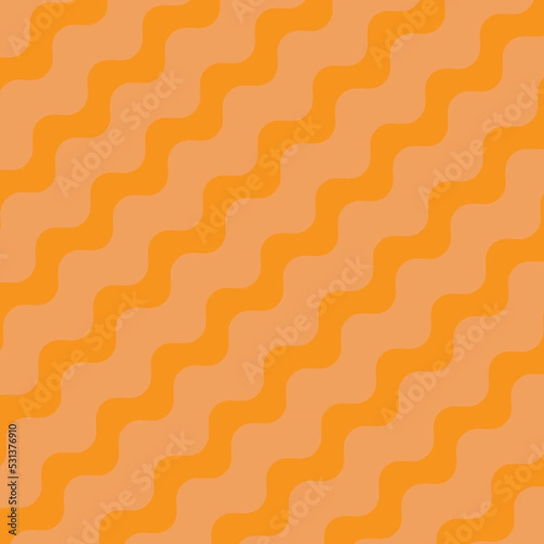 Obraz Curve repeat line pattern, graphic abstract retro template, art vector illustration