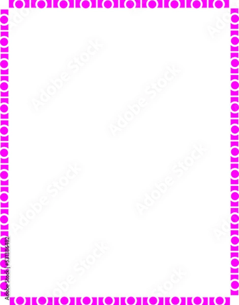 Fototapeta pink frame for your text