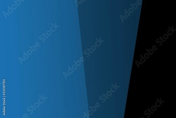 Obraz black abstract background with blue elements