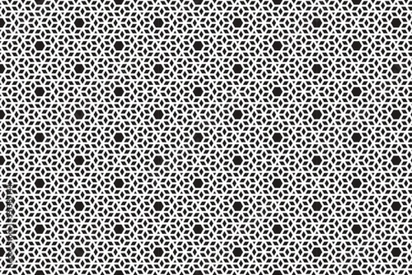 Obraz abstract background with black and white stripes