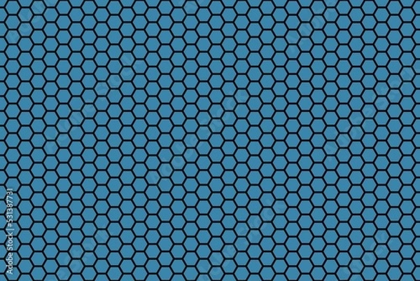 Obraz Blue abstract background with black lines