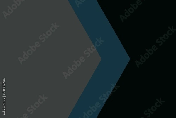 Obraz black abstract background with gray and blue elements