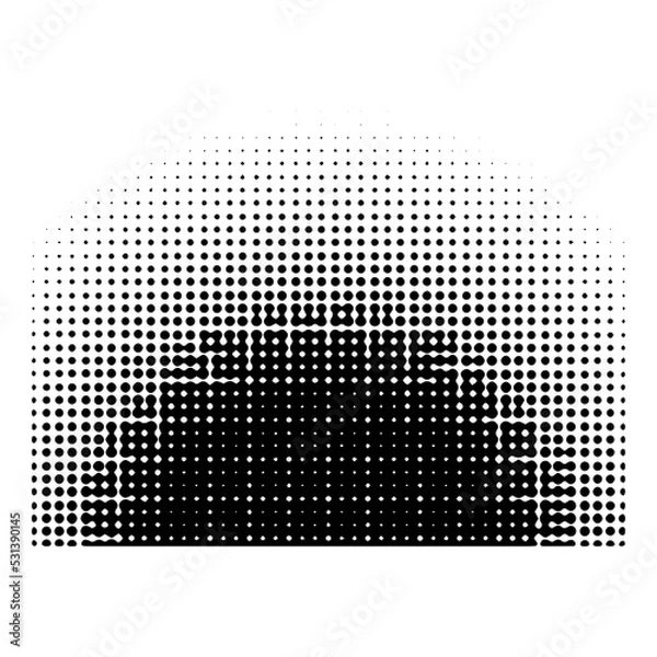 Fototapeta halftone element for comic background pattern geometric grunge decoration