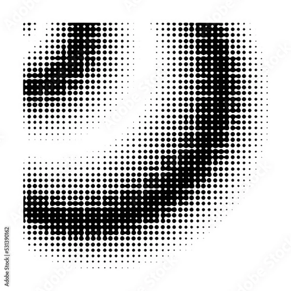 Obraz halftone element for comic background pattern geometric grunge decoration
