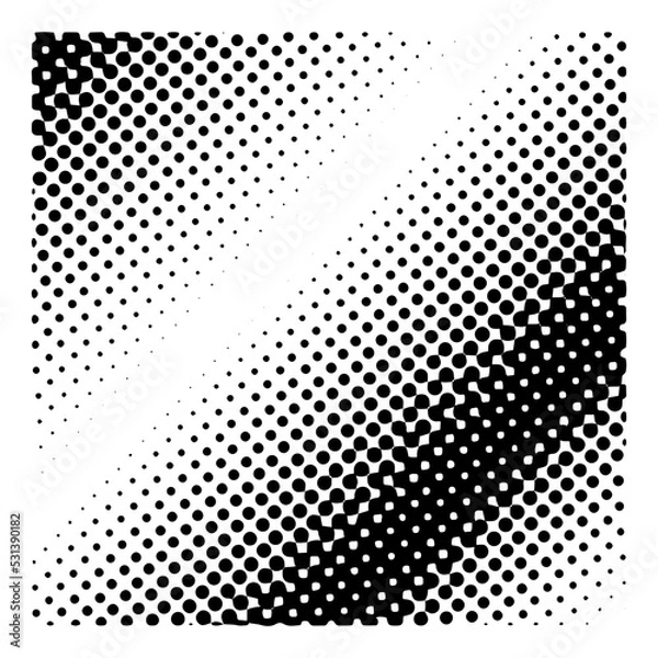Fototapeta halftone element for comic background pattern geometric grunge decoration