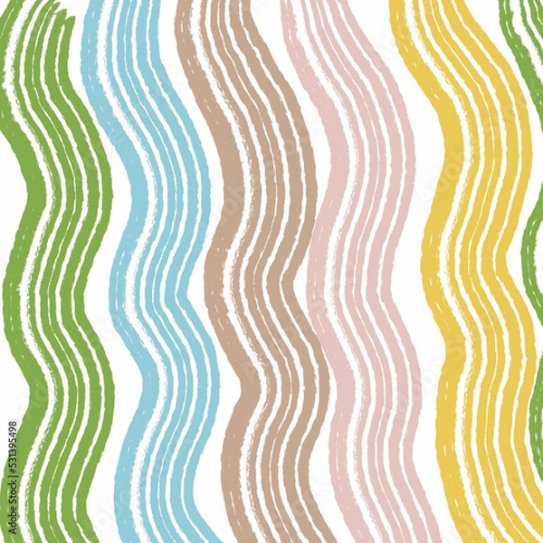 Obraz seamless pattern with stripes