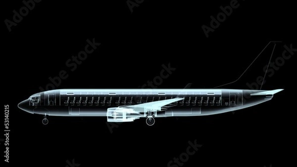 Fototapeta 飛行機