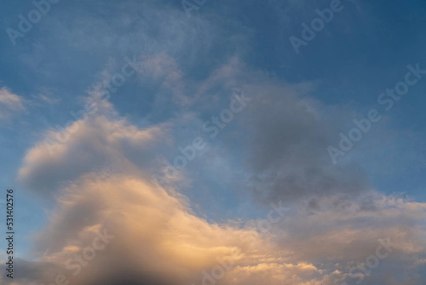 Fototapeta sky with clouds