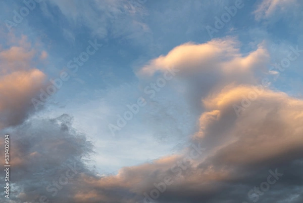 Fototapeta clouds in the sky