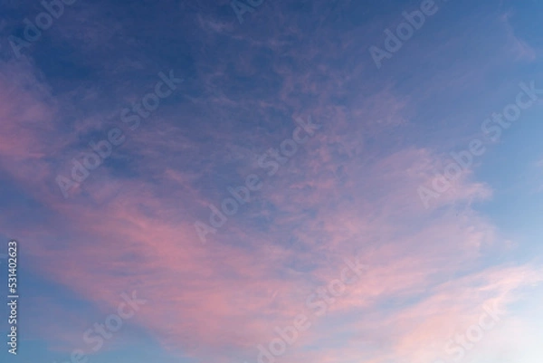 Fototapeta blue sky with clouds