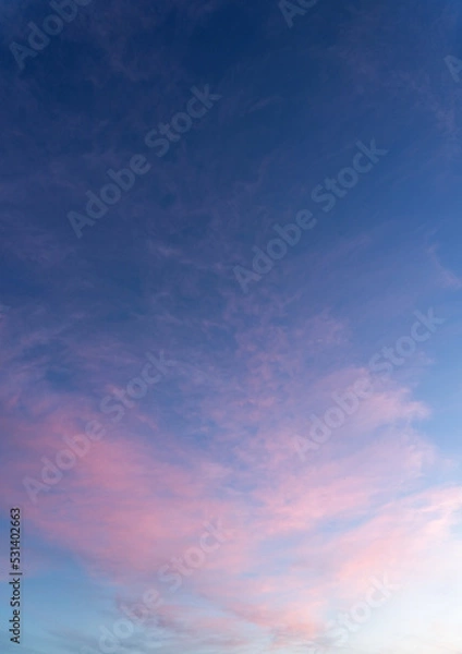 Fototapeta blue sky with clouds