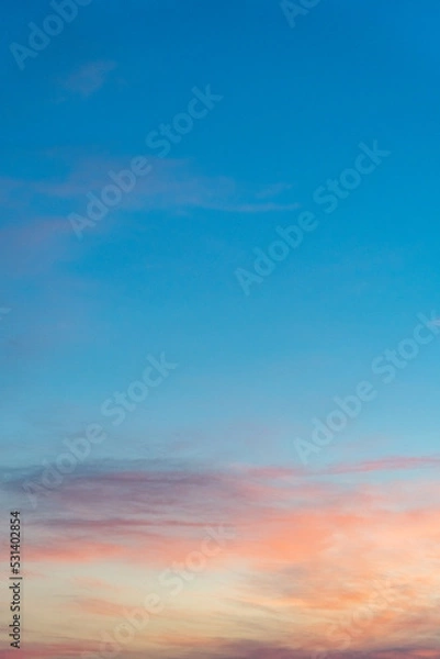 Fototapeta sunset sky background