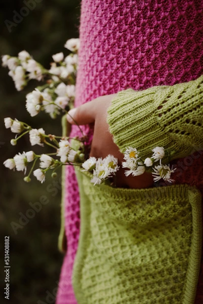 Fototapeta knitting